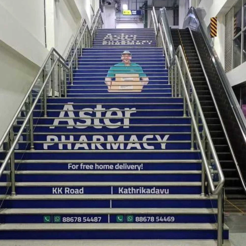 Metro Station Staircase
